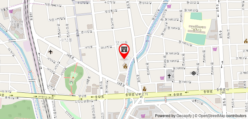 Bản đồ đến Khách sạn Cheonan Best B