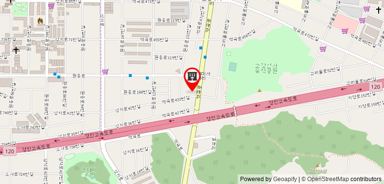 [Gimpoairport] A cozy private room (Homestay) on maps