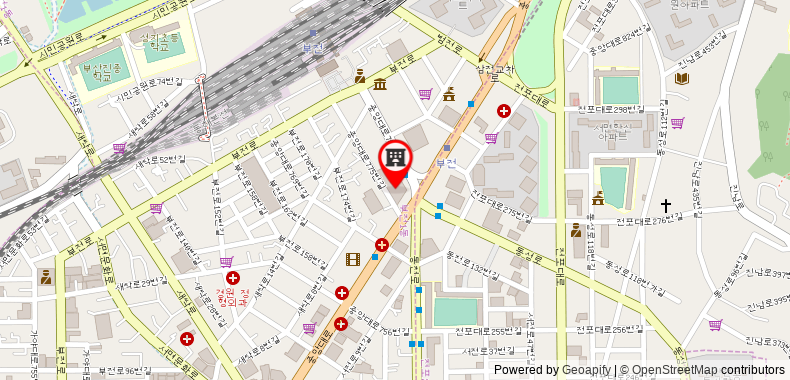 Bản đồ đến Ibis Ambassador Busan City Centre