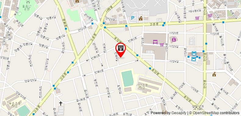 Bản đồ đến Khách sạn NO25 Seosan