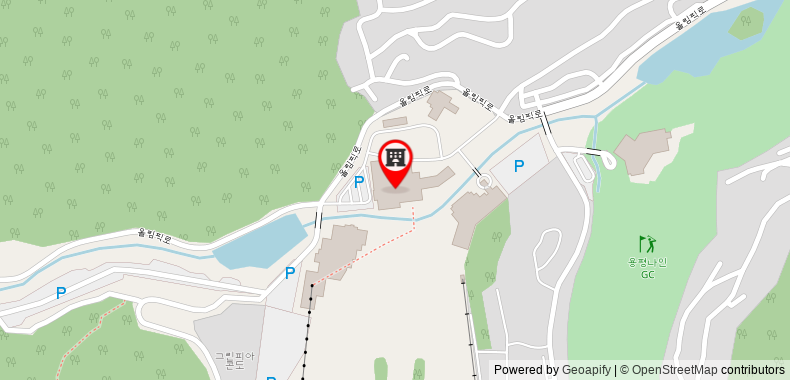 Yongpyong Resort Dragon Valley Hotel on maps