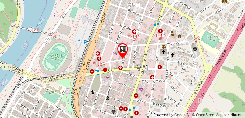 Bản đồ đến Khách sạn DAON