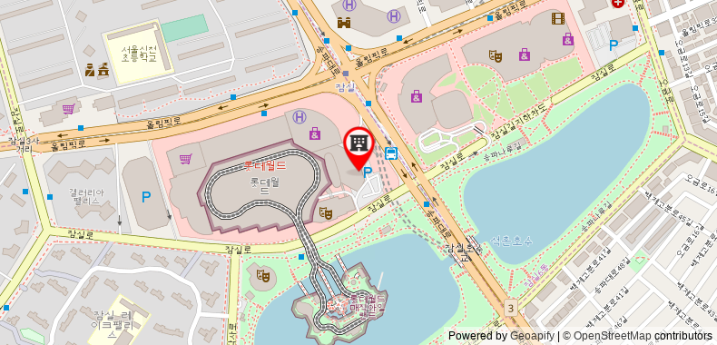 Lotte Hotel World on maps