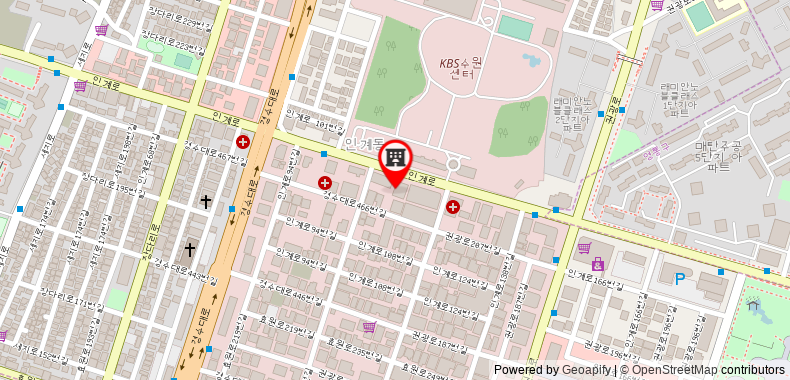 Holiday Inn Express Suwon Ingye on maps