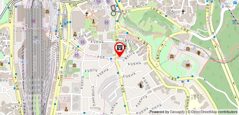 Seoul STN 4min / Play house on maps