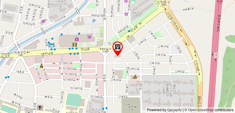 Bản đồ đến Khách sạn Cheonan Aone