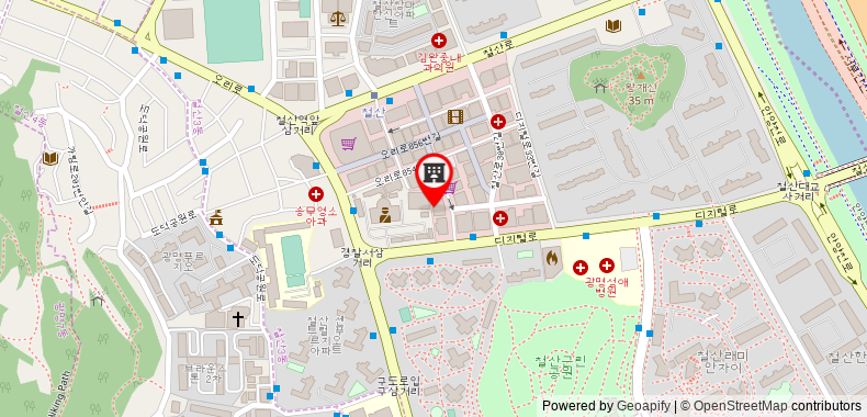 Bản đồ đến Khách sạn Kwang Myeong