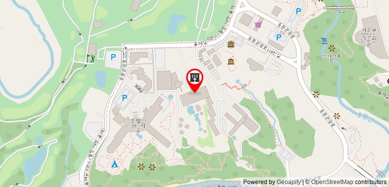 Bản đồ đến Khách sạn Lotte Jeju