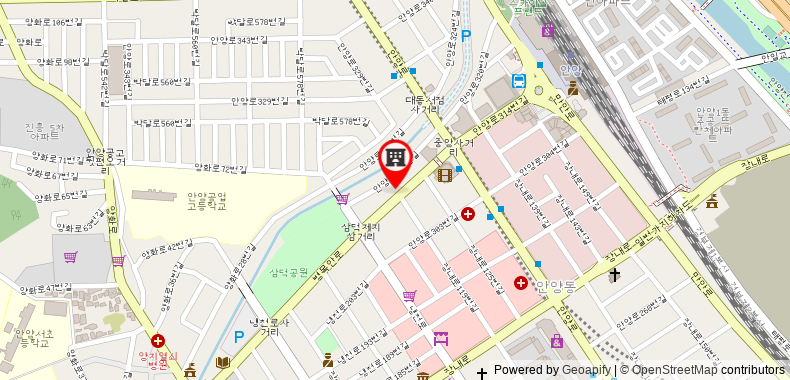 Bản đồ đến Khách sạn SangSang