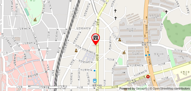 Bản đồ đến Khách sạn Songtan Alo