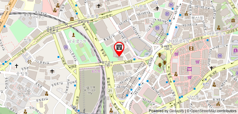 Bản đồ đến Superior Cozy Home 3BR 2BATH 3M Walk@SEOUL Station