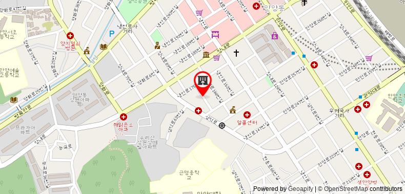 Bản đồ đến Khách sạn Samwon Plaza