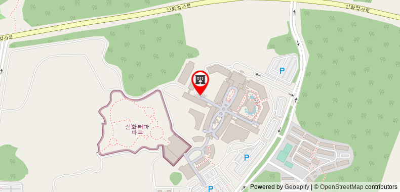 Bản đồ đến Jeju Shinhwa World Shinhwa Resort
