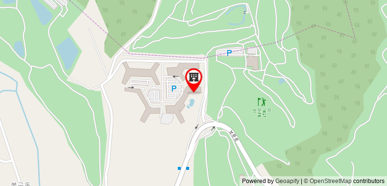 Bản đồ đến Hanwha Resort Gyeongju