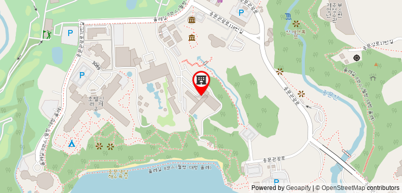 Bản đồ đến Kensington Resort Jeju Jungmun
