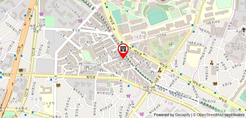 Bản đồ đến [Azit1]Private House Mapo Hongdae/Sinchon/Itaewon