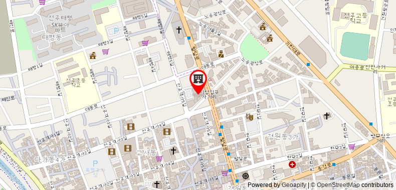 RAMADA Jeonju Hotel on maps