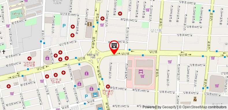 Bản đồ đến Toyoko Inn Ulsan Samsandong