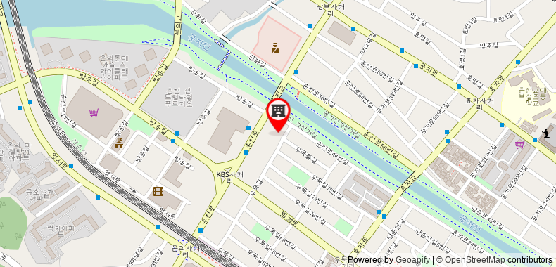Bản đồ đến Khách sạn Chuncheon Urbane