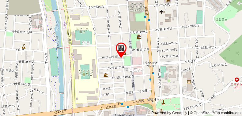 Bản đồ đến Brown Dot Cheongju