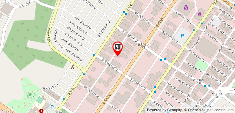 Bản đồ đến Khách sạn International Changwon