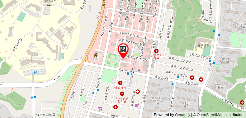 Bản đồ đến Khách sạn THE HONGC Gangneung