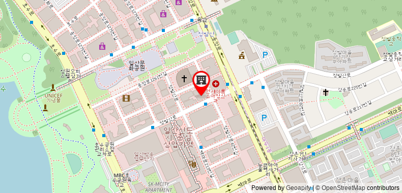 Bản đồ đến Khách sạn Daeyang