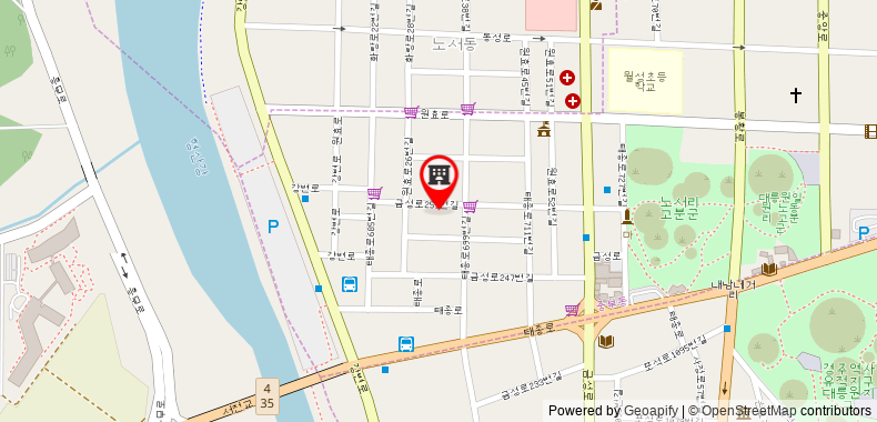 Bản đồ đến Cheonji Spa Motel