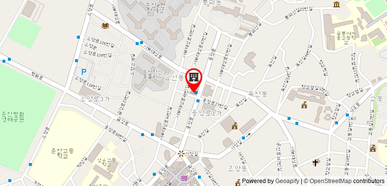 Bản đồ đến Khách sạn Chuncheon Sohsul