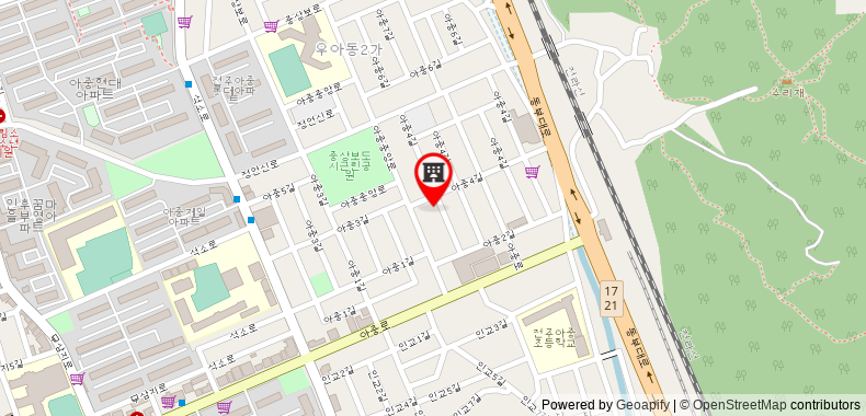 Bản đồ đến Khách sạn Jeonju Neul