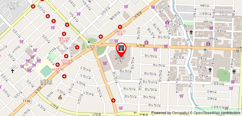 Bản đồ đến Grand Hyatt Jeju