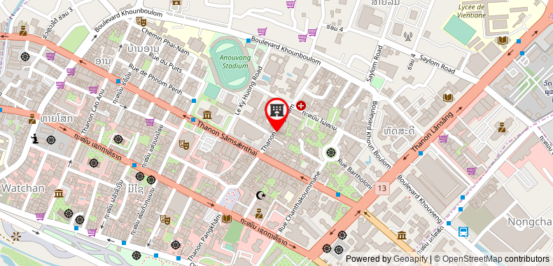 New Rose Boutique Hotel on maps