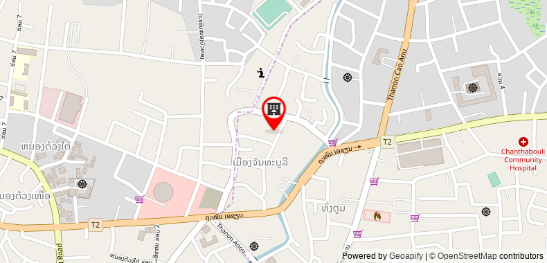 Siri Hotel Vientiane on maps