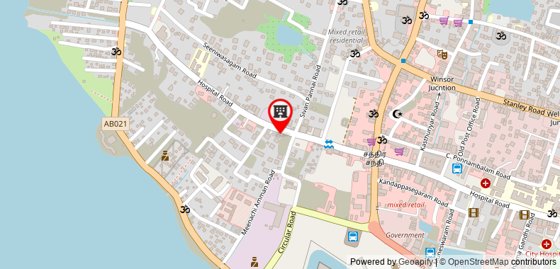 Bản đồ đến Khách sạn Subhas Tourist