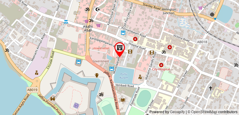 Hotel Clock Tower on maps