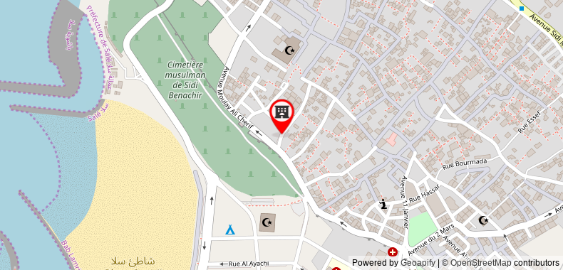 Riad Marlinea Hotel on maps