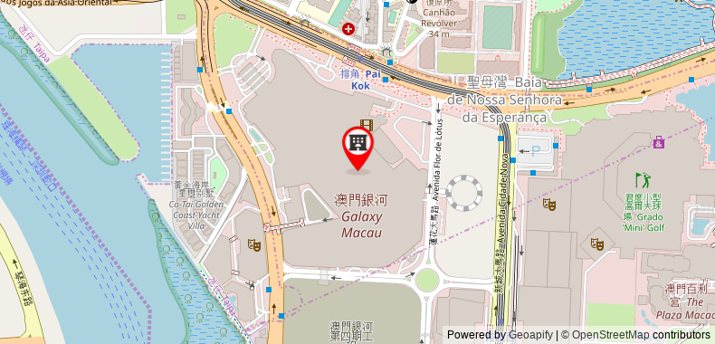 Bản đồ đến Galaxy Macau