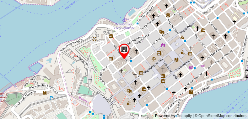 Hotel La Falconeria on maps