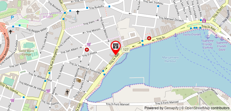 115 The Strand Hotel and Suites on maps
