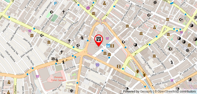 The Magazine Boutique Hotel on maps