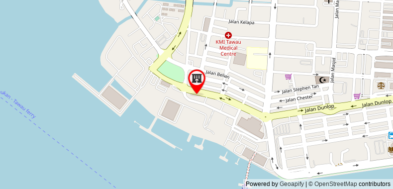在地图上查看OYO43959阿斯坦納酒店