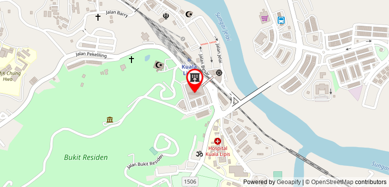 Bản đồ đến Khách sạn Centrepoint (Self Check In After 5PM)