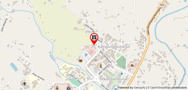 Bản đồ đến Khách sạn OYO 89988 Tambunan Rafflesia