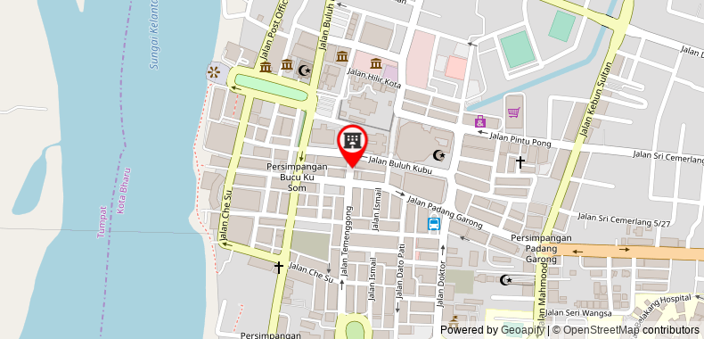 Bản đồ đến Khách sạn Temenggong