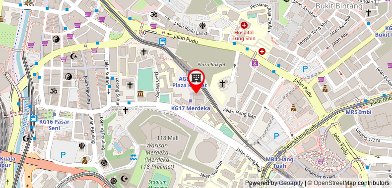 Olympic Sports Hotel on maps