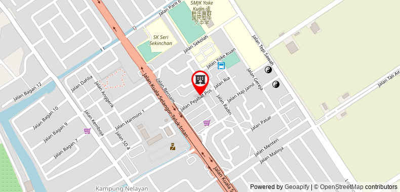 OYO 880 Hotel Purple Town (Sanitized Stay) on maps
