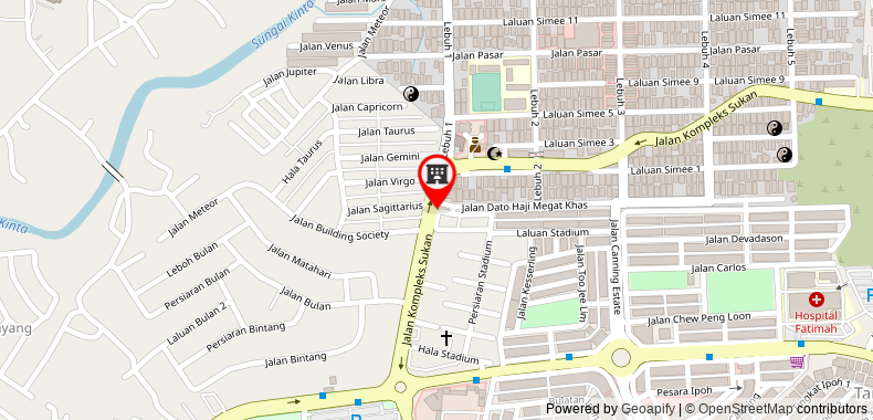 Bản đồ đến Khách sạn Paragon City