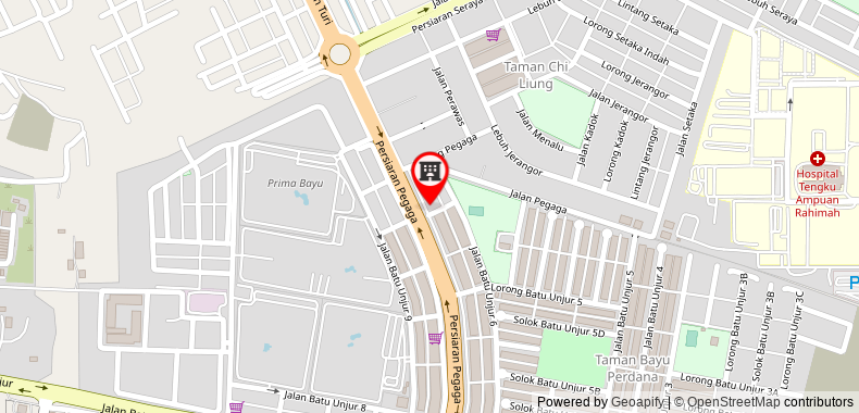 Bản đồ đến Khách sạn Bloommaze Boutique Klang