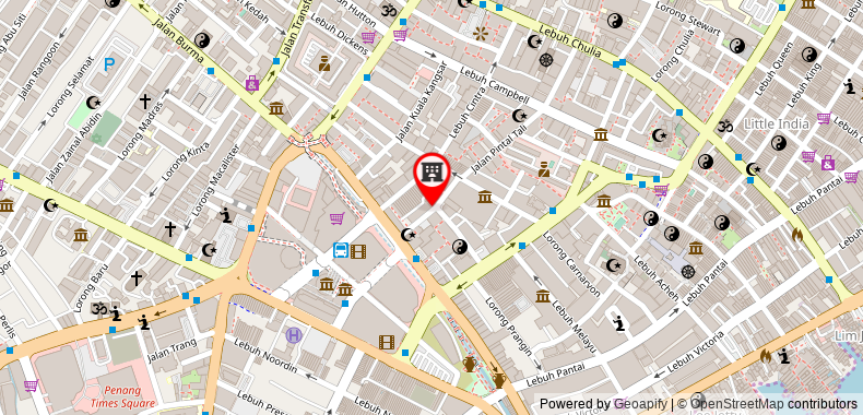 Bản đồ đến Khách sạn Ropewalk Piazza By PHC