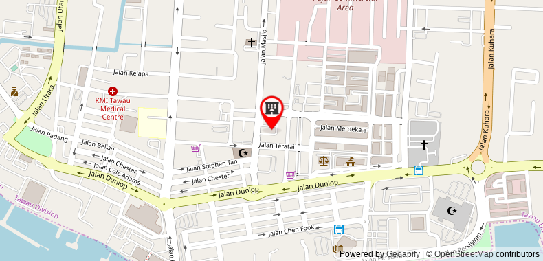 MB Hotel on maps